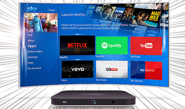 netflix sky q